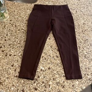 Banana Republic Dark Brown Leggings